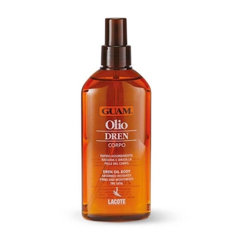 DREN Anti Cellulite Massage Oil with Essential Oils, Draining Body Oil with Lymphatic Drainage, Water Retention & Anti Swelling Oil, Cellulite Lotion, 200ML