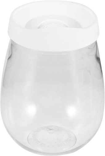 Juice Carafe Outdoor Drinking Glasses Clear Water Bottles Kid Water Bottle Drinking Glasses with Lids Water Cups for Kids Empty Drinks Bottle Printable Plastic Egg Shell re-usable