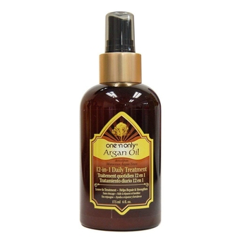 One  Only Argan Oil 12-in-1 Daily Treatment, Lightweight, Helps Control Frizz, Smooths, Detangles, Moisturizes, Strengthens and Adds Body to Dry, Damaged Hair, 6 Fl. Oz