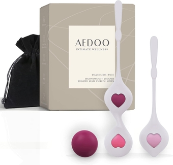 Kegel Balls for Women - Premium Kegel Exercise Products Pelvic Floor Strengthening Device Women, Doctor Recommended Kegel Exerciser for Bladder Control, Tightening Training, Post Partum Recovery