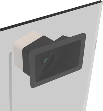 Angled Window Mount for Wyze Cam OG (2023 Model) 20 Degrees Tilt Up/Down/Left/Right Through Window Use Cam OG (Pack of 1, Black)