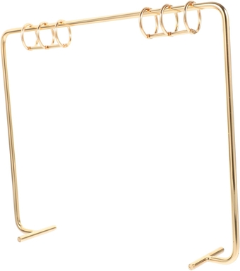 Calendar Stand Flip Calendar Support Calendar Display Holder Metal Calendar Hanger Table Calendar Holder Metal Stand Flip Calendar Rack Bracket Household Office Iron Necessity