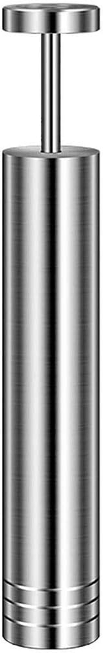 Salt and Pepper Grinder Set - Stainless Steel Mills One Hand Operation Salt Pepper Mill for Pepper Sea Salt Black Pepper and More Seasonings