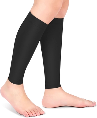 1Pair Calf Compression Sleeve,Compressed Socks With Twostage Elastic Socks In Varicose Vein Calf Sheath,Shin Splint Compression