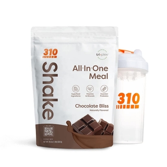 – All-In-One Meal Replacement Shake with Shaker Cup - New Formula with Fiber Rich Vegan Superfood Blend - Natural Sweeteners - Low Carb Shake, Keto & Paleo Friendly - Gluten Free - 26 Essential Vitamins & Minerals -Chocolate Bliss - 28 Servings