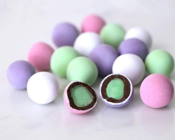 Andy Anand Holland Mints in Dark Belgian Chocolate & Natural Peppermint Oil Gift Boxed, Delicious-Yummy-Divine Birthday Valentine Anniversary Christmas Holiday Mothers Fathers Day 2 lbs
