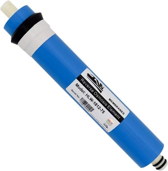75 GPD RO Membrane, 1812-75GPD Reverse Osmosis Membrane RO Water Purifier Universal Replacement Filter Fits Home RO Drinking Water Purifier System 1 Pack