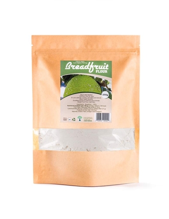 Breadfruit Flour – Fresh Organic Flour Contain Proteins and Vitamins A & C, low saturated fat- Essential Amino Acid, 100% Gluten Free & Non-GMO - 350 Gram