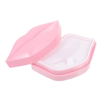 20pcs Lip Mask Collagen Lip Hydrating Lip Plumper Patch Anti Aging Face Mask Pink Masks Collagen Lip Masks Lip Mask for Dry Lip Anti-dry Lip Mask Film for Lip Miss Lips