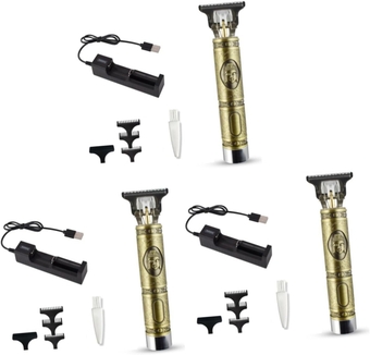 3 Sets Professional Hair Trimmer Electric Hair Clipper USB Charging Hair Clipper Man Trimmer manscape Trimmer for Men Hair Clipper for Barbershop Hair Trimmers Mute Clippers Razor