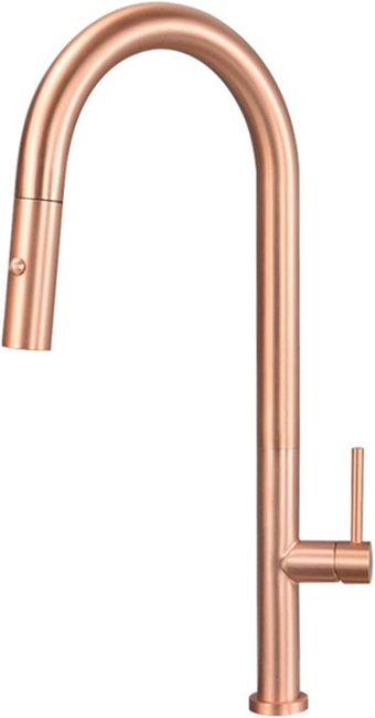 Kitchen Faucet with Pull Down Sprayer Rose Gold Pull Out Kitchen Faucets Modern Commercial Stainless Steel Kitchen Sink Faucet Hot and Cold Water Deck Mounted Sink Tap