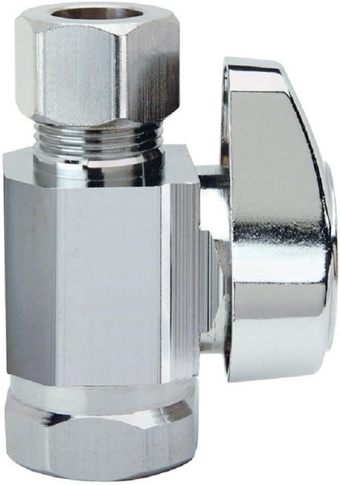 BRASSCRAFT G2R10X CD 3/8x3/8 CHR Str Valve