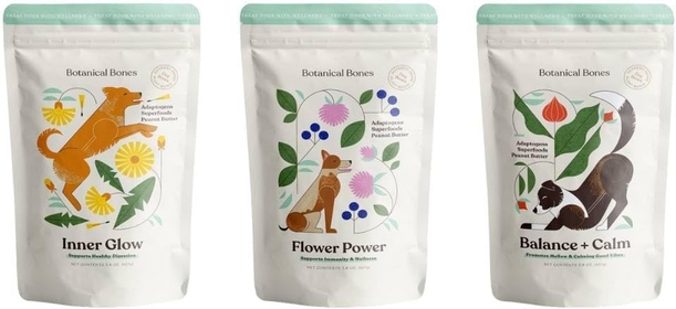 | Superfood Dog Treat Bundle | Crunchy Peanut Butter Cookies | Plant-Based Limited Ingredients | Sustainable Natural Clean Label | Made in USA