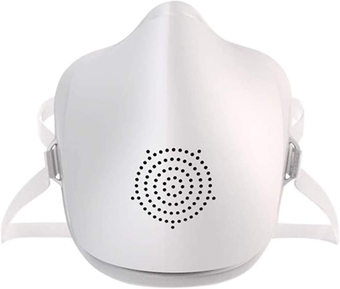 Rechargeable Smart Electric Face Protector Shield With Fan Air Purifier, Replaceable Filter