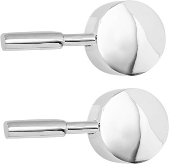 2 Sets Faucet Handle Lever Handle Replacement Shower Tap Knob Replacement Tap Handles Faucet Lever Kitchen Sink Handle Shower Lever Handle Bath Faucet Alloy Shower Bar Shower Tub