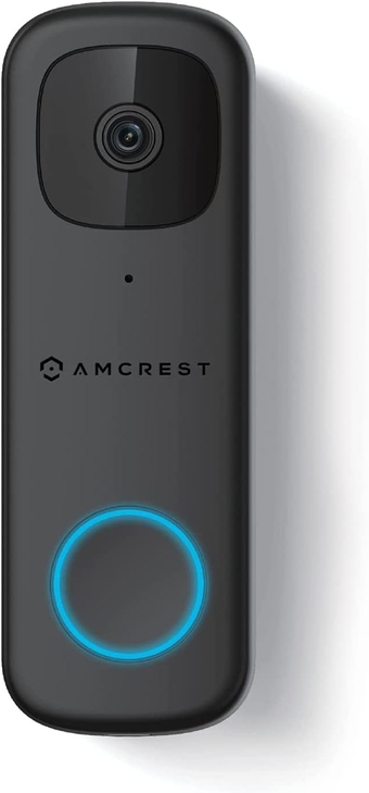 4MP Video Doorbell Camera Pro, Outdoor Smart Home 2.4GHz and 5GHz Wireless WiFi, Micro SD Card, AI Human Detection, IP65 Weatherproof, 2-Way Audio, 164º Wide-Angle Wi-Fi AD410