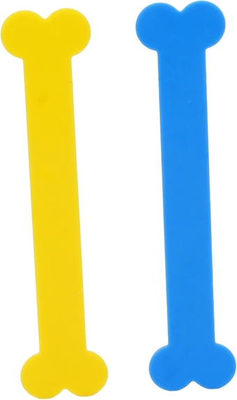 2pcs Children Tongue Tip Trainer, Oral Muscle Training Tool, Tongue Muscle Strength Exerciser, Tongue Depressors - Bone Shaped