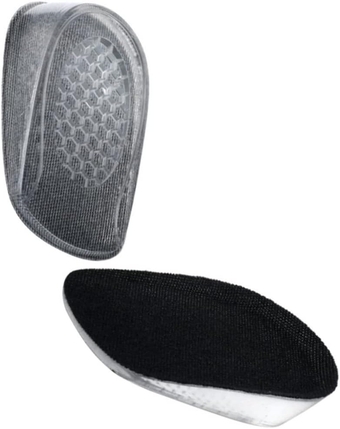 1 Pair Heightening Insoles Invisible Heighten Insole Heel Cushion Height Boosting Insoles Shoe Inserts Heel Cushion Shoe Pads Stealth Man Half Pad