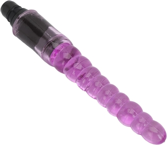 Silicone Muscle Massager Head, Fascia Muscle Massager, Replaceable Percussion Head Attachment, for Deep Tissue Massage, 0.71 to 0.75in, Purple