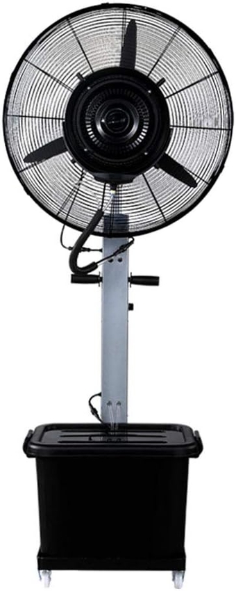 Industrial Spray Fan Pedestal Fans Floor Fan Outdoor Misting Fan Swing Cooling Manual Plus Water High Power - 3 Gear 10 Hours Volume 43 Liters