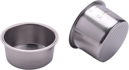 51mm 2/4 Cups Filter Replacement Filter Basket for Coffee Bottomless Portafilter Fit for Delonghi Espresso Machine Parts