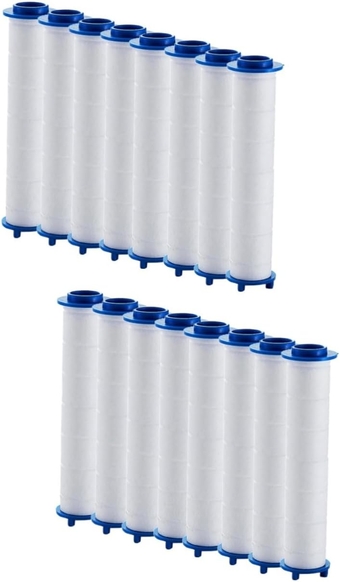 16 Pcs shower head filter Replaceable Water shower water filter Replaceable Shower Filter showerhead filter home water filter Shower Supply household filter sponge cotton