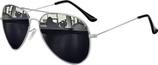 【g2】silver Frame With Black and Black Lenses