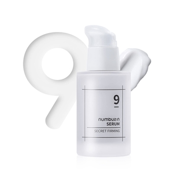 No.9 Secret Firming Serum | Peptide, Wrinkle Care, Aging Skin, Niacinamide, Hyaluronic Acid | Korean Skin Care for Face, 1.69 fl oz