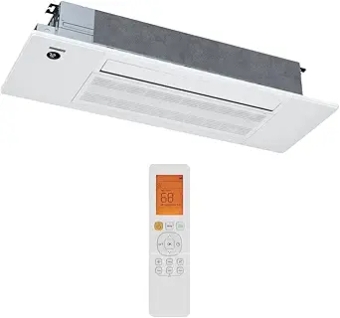 DRAL18F1A 18,000 BTU Cooling / 19,000 BTU Heating 208 / 230 Volt Mini Split Ceiling Cassette Indoor Unit - White