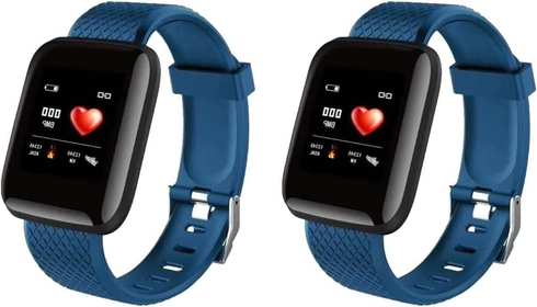 2pcs Heart Rate Monitor Pedometer Band Heart Rate Monitor Fitness Band Fitness Tracker Heart Rate Monitor Fitness Band Step Bracelet Alarm Clock Metal N72