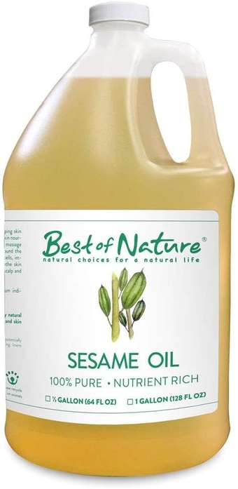 Sesame Massage & Body Oil (Gallon) 100% Pure by