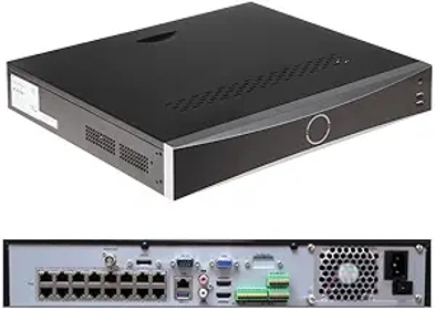 DS-7732NXI-I4/16P/S 32-ch 1U 16 POE AcuSense 4K NVR Network Video Recorder Compatible with HIK IP Camera(International English Version No HDD)