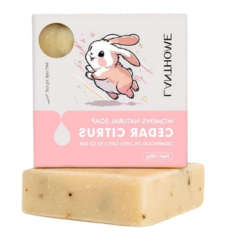 Face Body Soap Cedar Citrus Mens Natural Body Wash Bar Soap 100g Moisturizing Deep Cleansing Smooth Skin Care Face Body Soap