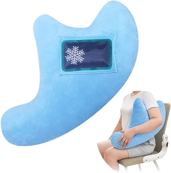 Shoulder Surgery Pillow for Sleeping Rotator Cuff Neck and Shoulder Pain Relief Side Sleeper Pillow Bed Wedge for Arm Surgery Pillow Armpit Shoulder Abduction Wedge Surgery Recovery Supplies