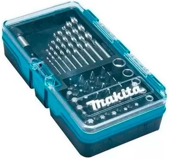 B-36201 Metric High Speed Steel Drill Bit, Screw Bit and Socket Set (48 Piece)