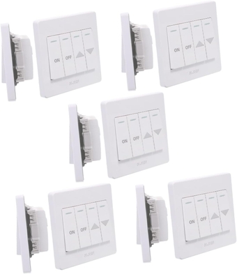 5pcs Universal Garage Door keypad Power Button Opener Wall Mount Garage Garage Accessory The Chain Garage Wall Mount Lifting Supplies Curtain