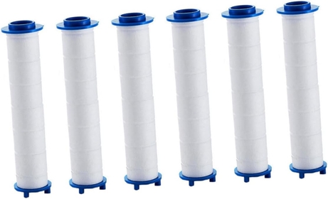 6PCS shower filter bath filter replaceable shower element water filter shower head home water filter Home Bathroom Use Sprinkler Filter bath cotton original pp
