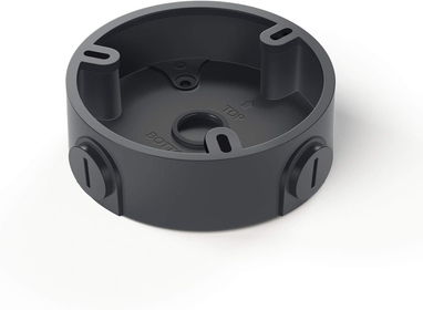 AMCPFA136-B Water-Proof Junction Box for Dome Cameras, Compatible w/IP3M-956EB/W, IP4M-1028B/W, IP4M-1028EB/W, IP5M-1176EB/W, IP8M-2493EB/W, IP8M-2493EW-V2, IP8M-2693EW-AI, IP5M-D1188E-28MM