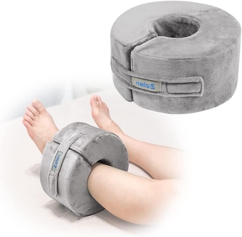 Foot Elevation Pillow Ankle Wedge Heel Elevator Cushion Foot Support Pillow Medical Ankle Cushion for Foot Pressure Bed Sore Ulcer Sleeping Foot Leg Rest Elevated Support Foam (Medium, 1 PCS)
