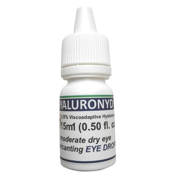Lubricating Gel Eye Drops 15ml With Hyaluronic Acid 0.25% For Pets (Cats & Dogs), Moisturizer, Soothes Dryness And Irritation & Itchy, Long-Term Relief, Daily Use To Relieve Dry Eyes, Artificial Tears