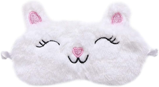 Alpaca Sleeping Mask for Men Kid Cotton Light Blocking Sleep Mask for Women