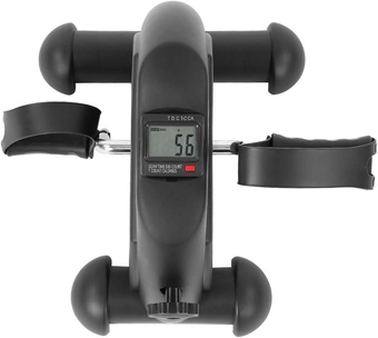 Portable Exercise Pedal, Exercise Bike Stationary Bike, Multifunctional Mini Exercise for Legs and Arms for Legs and Arms, Exercise & Fitness with LCD