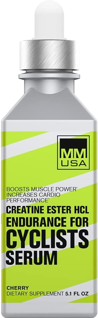 Cyclist-Optimized Creatine Serum. Amplifies Cycling Sports Performance, Boosts Nitric Oxide Levels, Stamina, Energy, Endurance & Focus. Fights Fatigue & Lactic Acid Build Up. Cherry, 5.1 Fl Oz