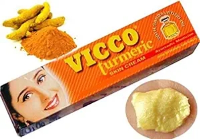 Turmeric Vanishing Cream 50gm an Ayurvedic Medicine prevents and cures skin infections,inflammation,blemishes skin