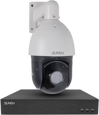 P636 Performance Series Security System, PoE+ PTZ Camera Outdoor, 36X Optical Zoom 5MP Dome Security Camera, Long Range Infrared Night Vision up to 1500ft