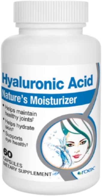Vitamins | Hyaluronic Acid | Lubricates Joints | Joint Support | Vegetable Capsules | 60 Count