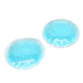 Ice Gel Eye Pack, Blue Safe Cooling Gel Eye Pad Fatigue Relief Hot Cold Compress for Travel