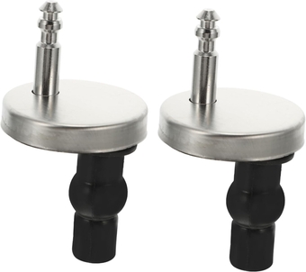 1 Toilet Connector Toilet Seat Fittings Tightening Bowl Connectors Toilet Fittings Toilet Hinges Screws Toilet Seats for Standard Toilets Lid Holder Bathroom Stainless Steel Faucet