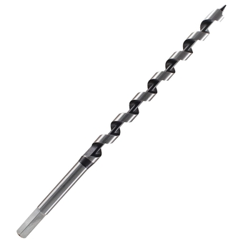 Muretnze 9/16 Inch x 12 Inch Long Auger Drill Bit for Wood, Hex Shank 3/8 Inch for Wood, Extra Long Drill Bits Brad Point Augers Drill Bits for Soft and Hard Wood, Plastic and Drywall.