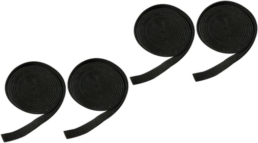 4 Pcs Self-Adhesive Felt Tape Furniture Felt Strip Self Adhesive Felt Tapes Double Sided Carpet Tape Felt Adhesive Strip Anti Rattle Tape Non-Woven Accessories Polyester Fiber